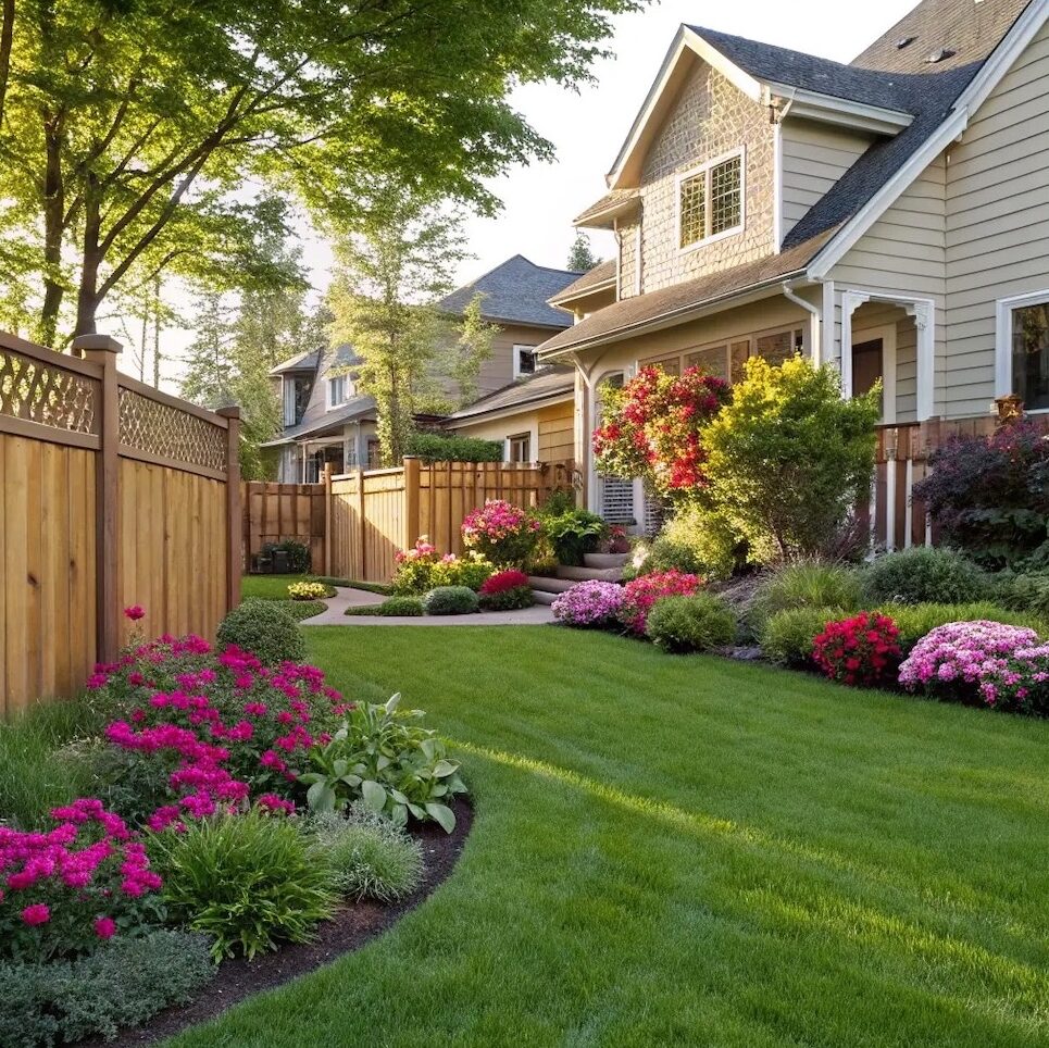 Beautiful landscaped home